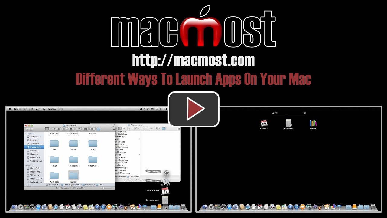Launch Apps From Mac